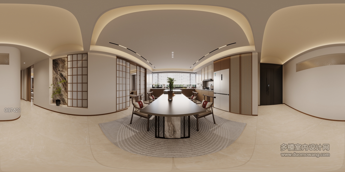 宋式一楼餐厅全景