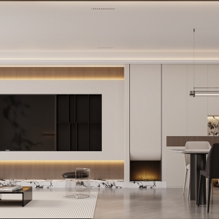 现代电视背景特写