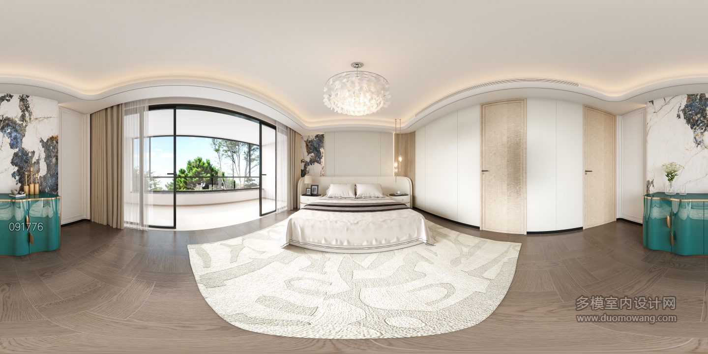 法式 二层 主卧 1