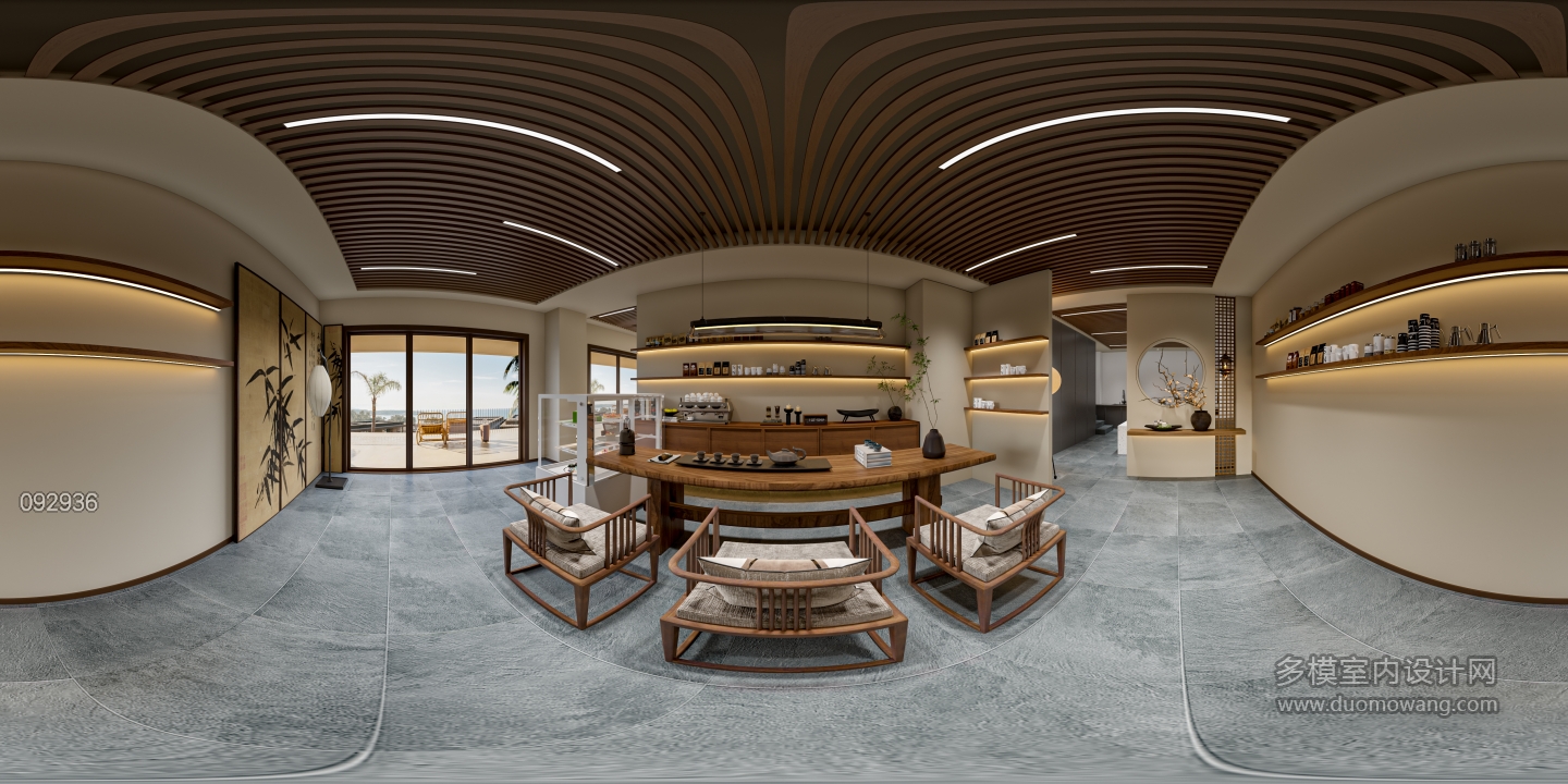 新中式宋代风店铺全景2