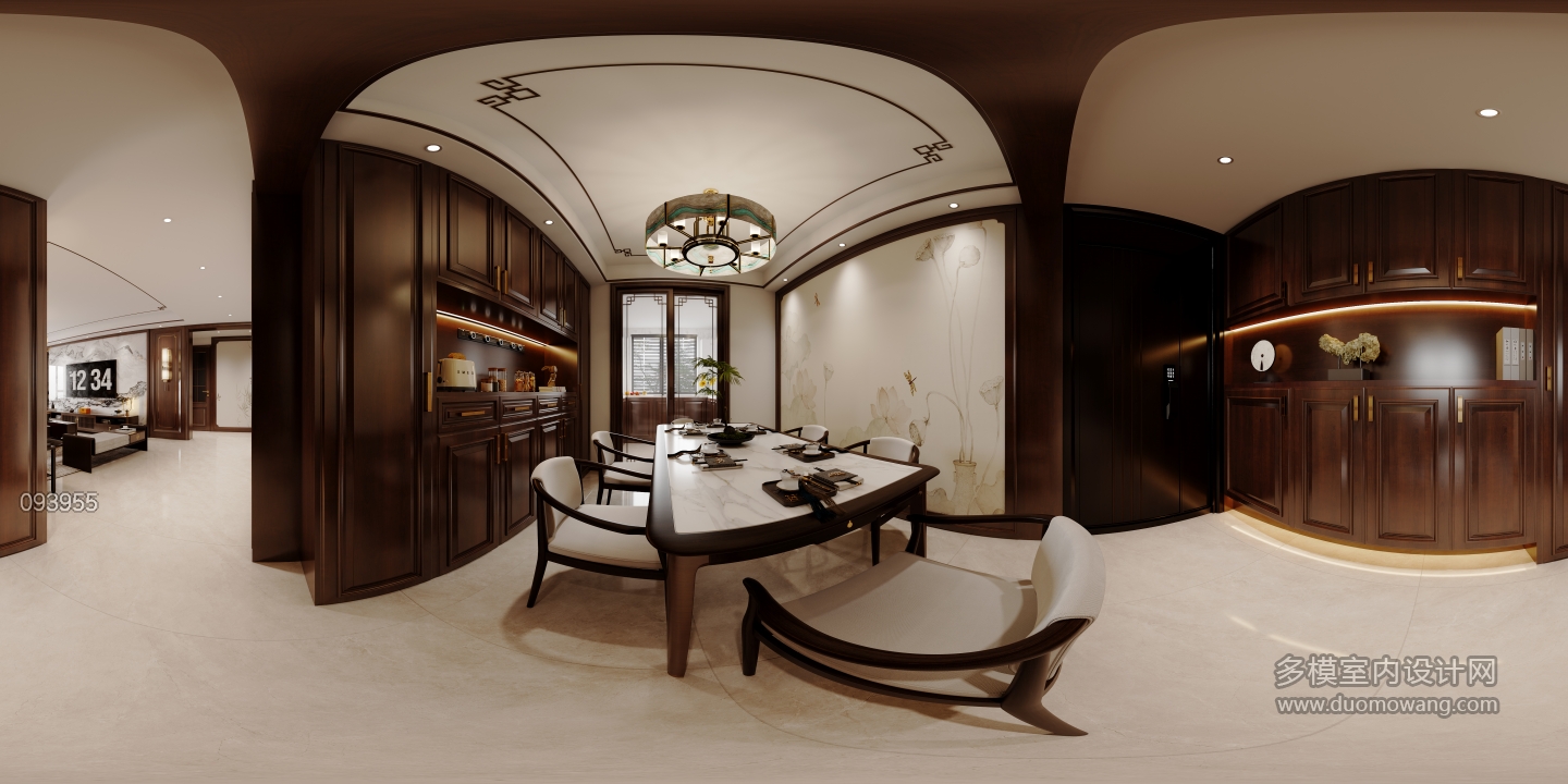 东晨花苑周先生_全景 餐厅