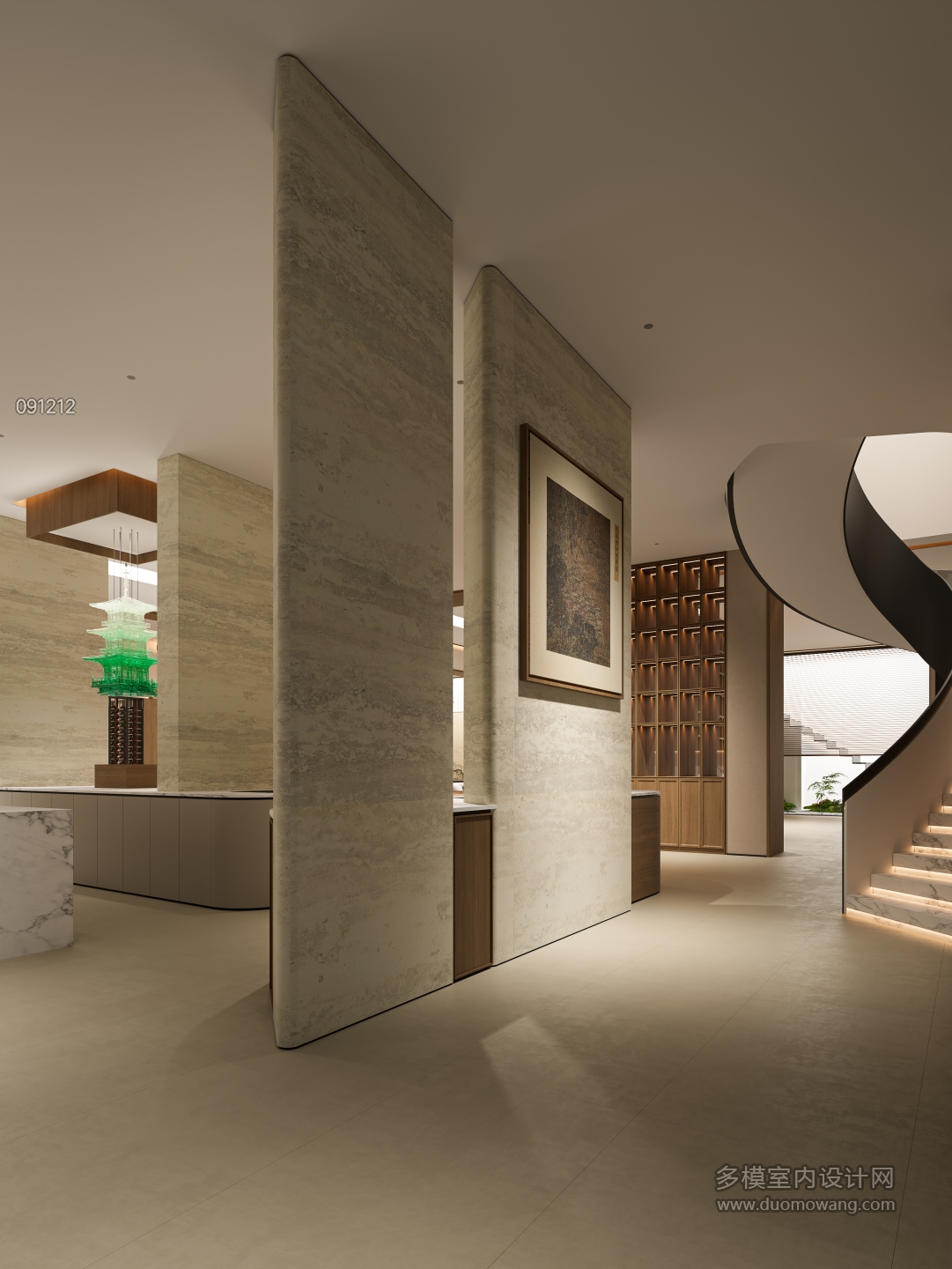 新中式地下室 (2)