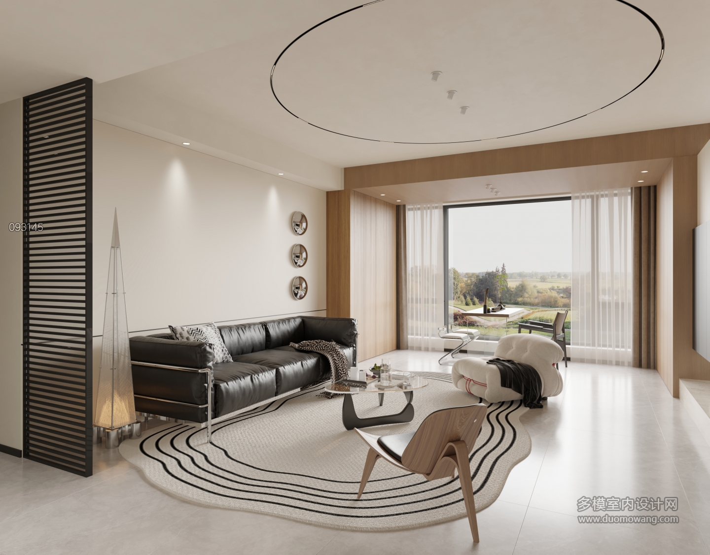 现代 客餐厅 单张1