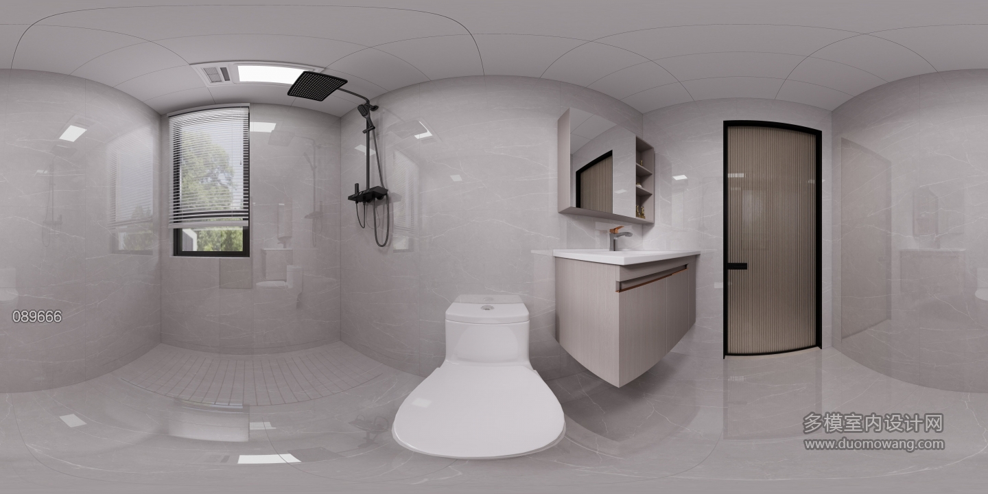 新中式三楼卫生间1