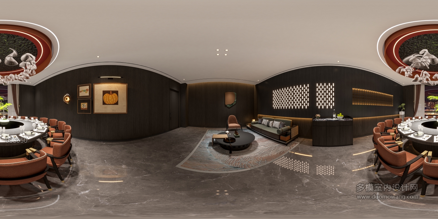 新中式大包间360