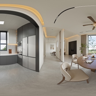 西阳自建房_一层餐厨