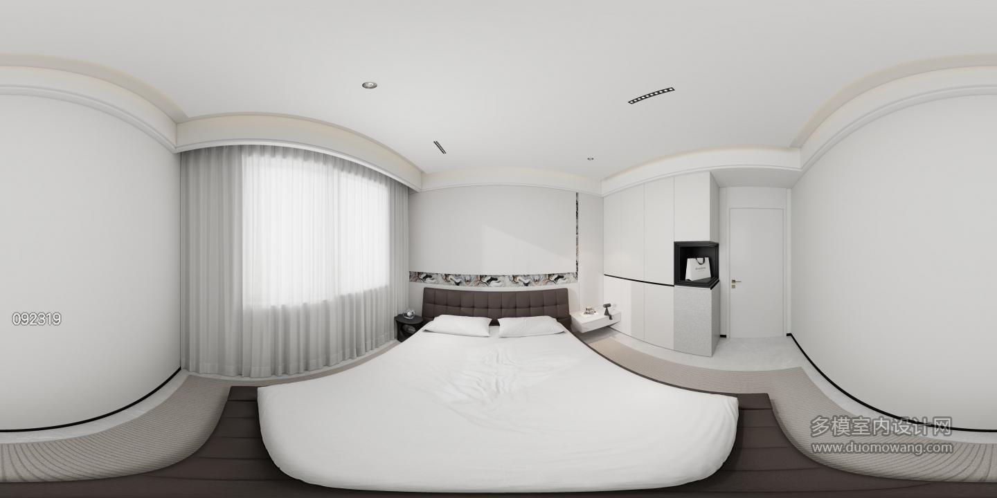 现代-二楼卧室1