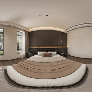 现代一楼卧室三 360