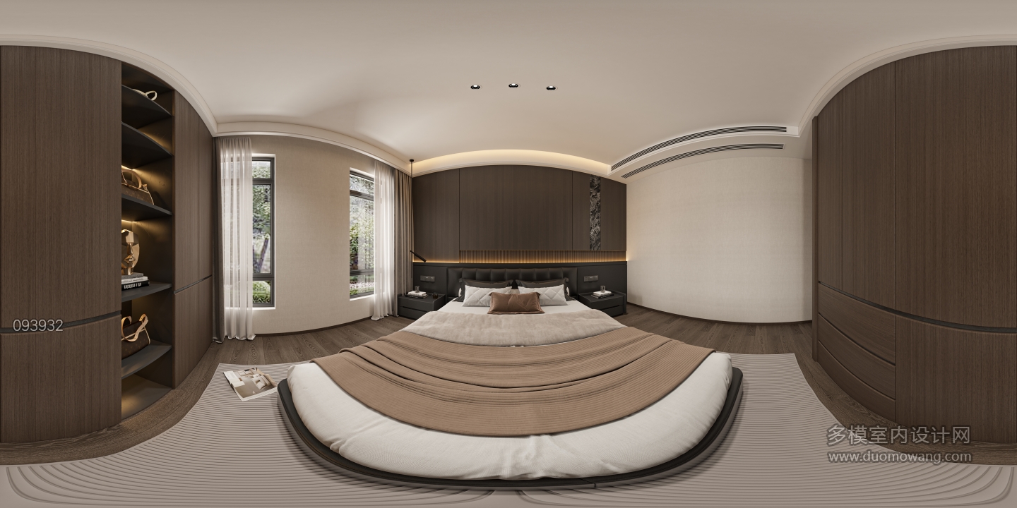 现代一楼卧室三 360