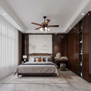 新中式一层老人房