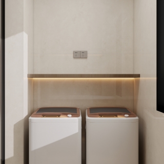 现代简约-洗衣柜