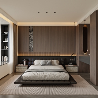 光纳春题湖上-5-2-604_主卧室001