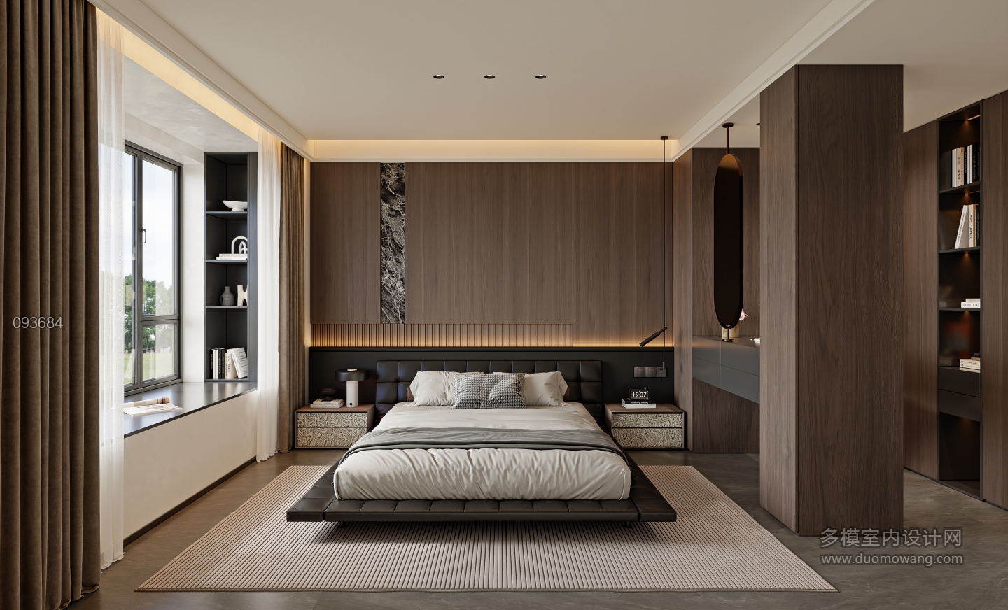 光纳春题湖上-5-2-604_主卧室001