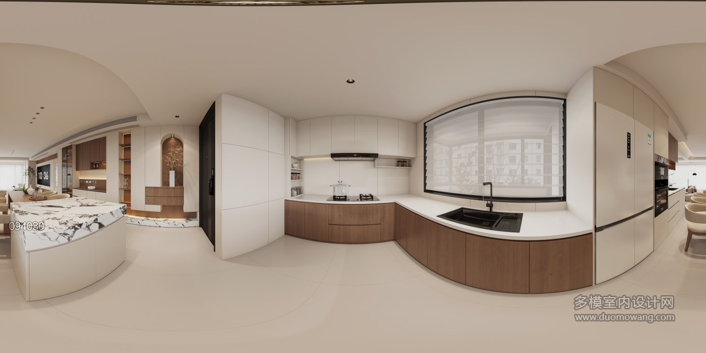 2现代中古风餐厅