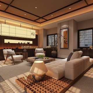 日式民宿休闲茶区2 (1)