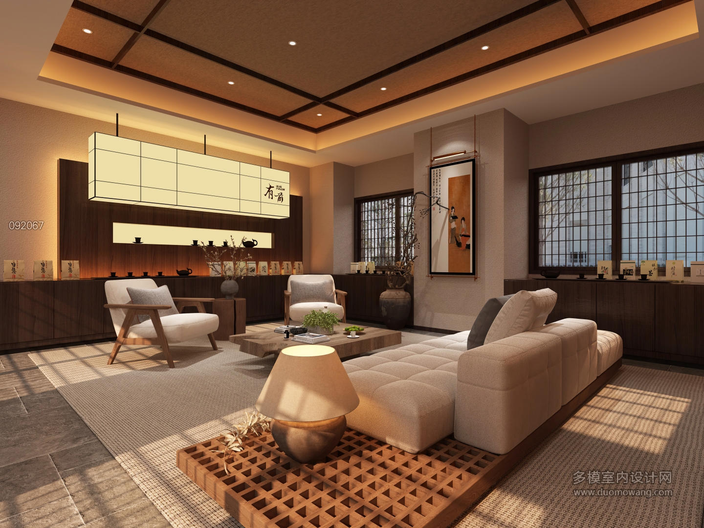 日式民宿休闲茶区2 (1)