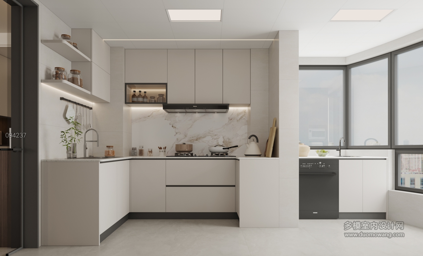 现代轻奢厨房