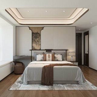 新中式主卧单张
