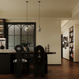 法式客餐厅单张一