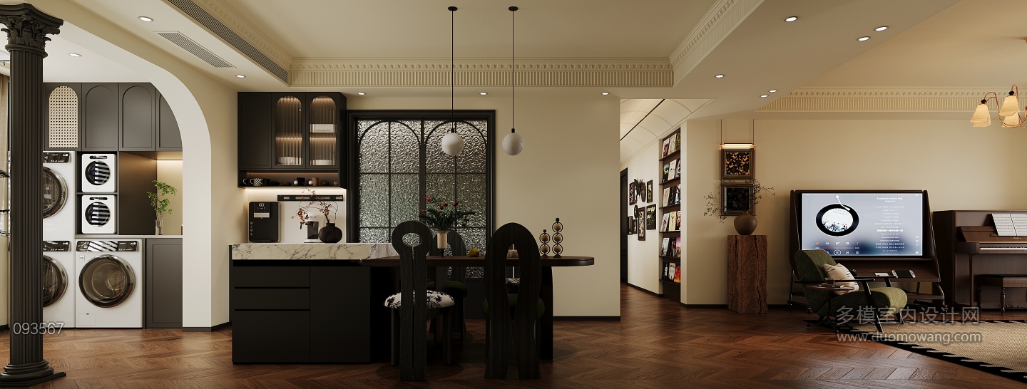 法式客餐厅单张一