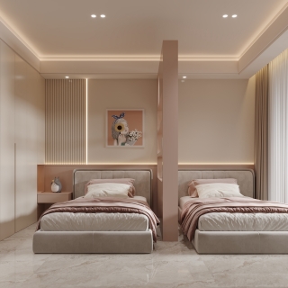 现代卧室