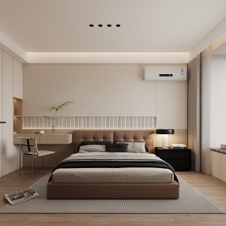 现代二楼卧室1单张