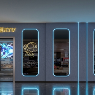 现代  上海复兴广场店 门头