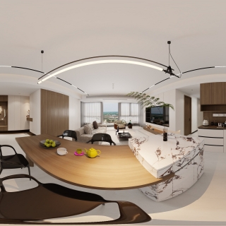 现代轻奢客餐厅2