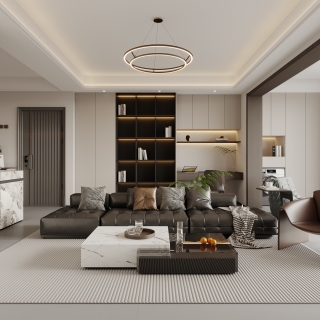 现代客餐厅特写A