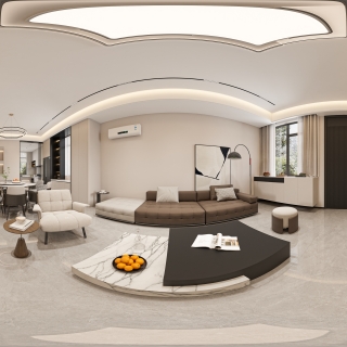 现代1 楼客餐厅