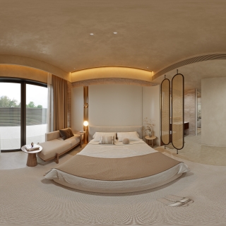 甘露山一层_一层主卧室