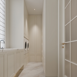 混搭外出衣帽间特写