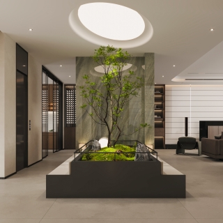 二楼楼梯间景观