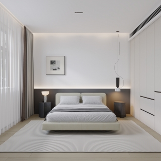 现代二楼男孩房静态