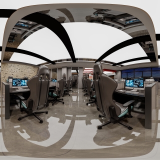 现代龙兴网咖全景二