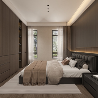 现代一楼卧室三