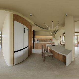 中古风一楼餐厅360