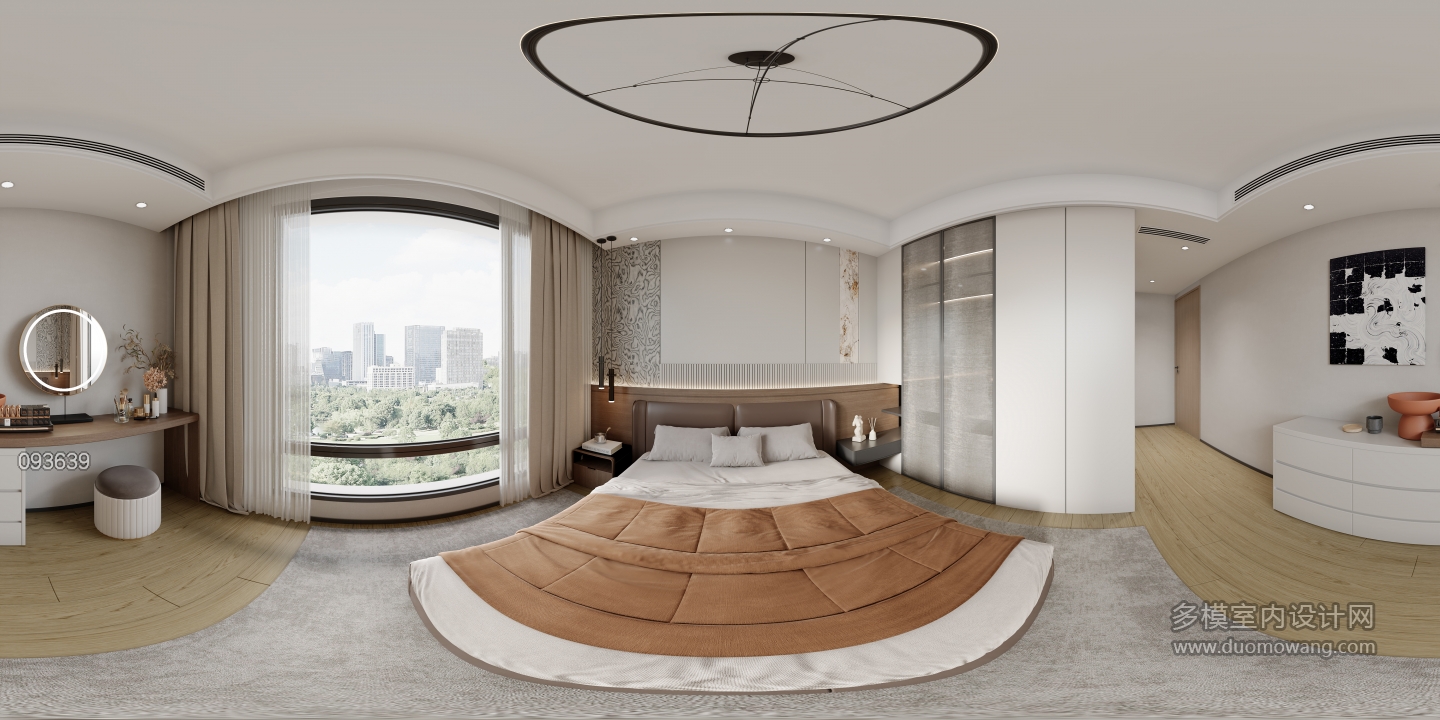 意式2楼主卧全景