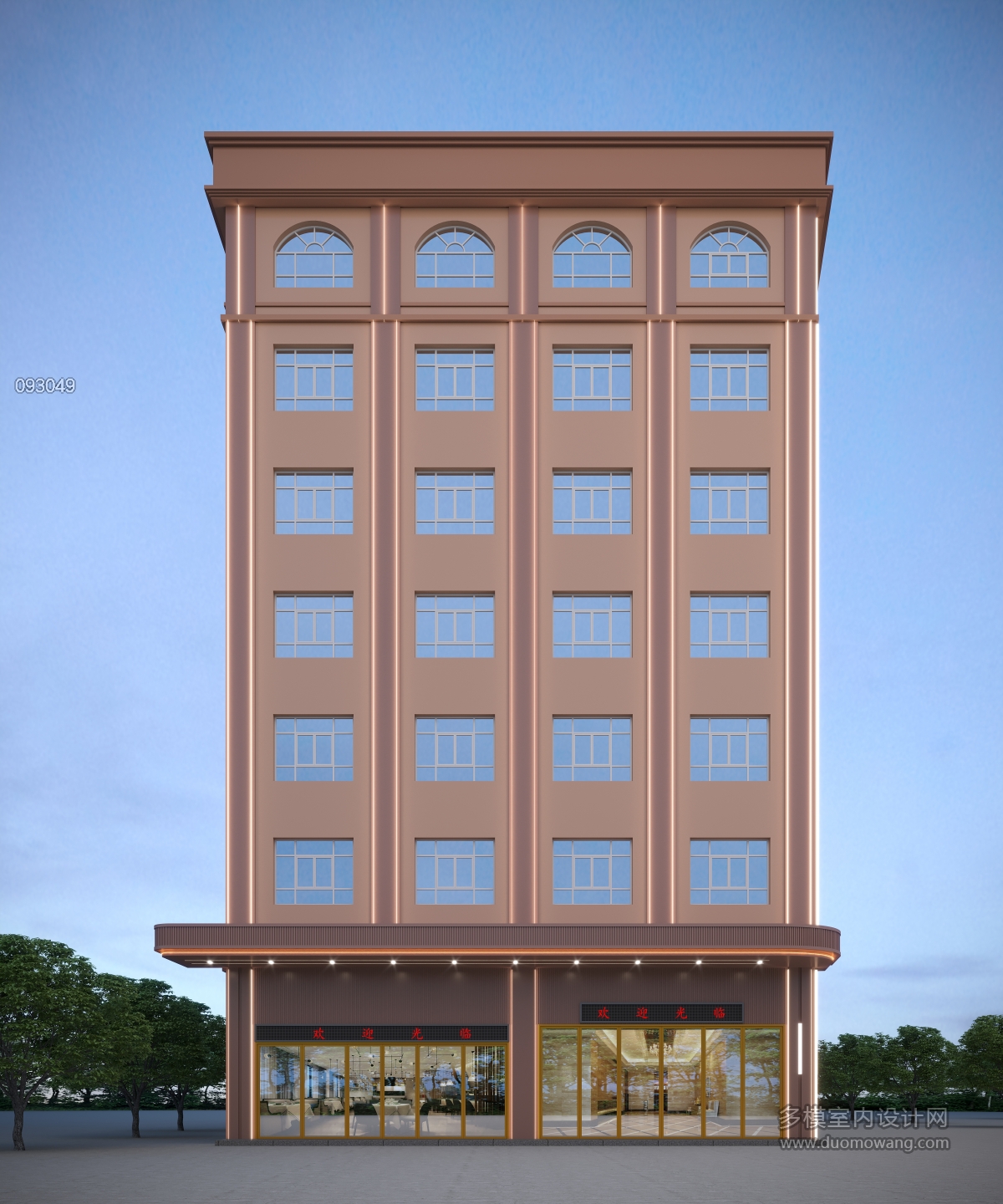 好运来酒店角度1-颜色2