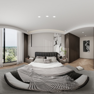 意式休息室全景