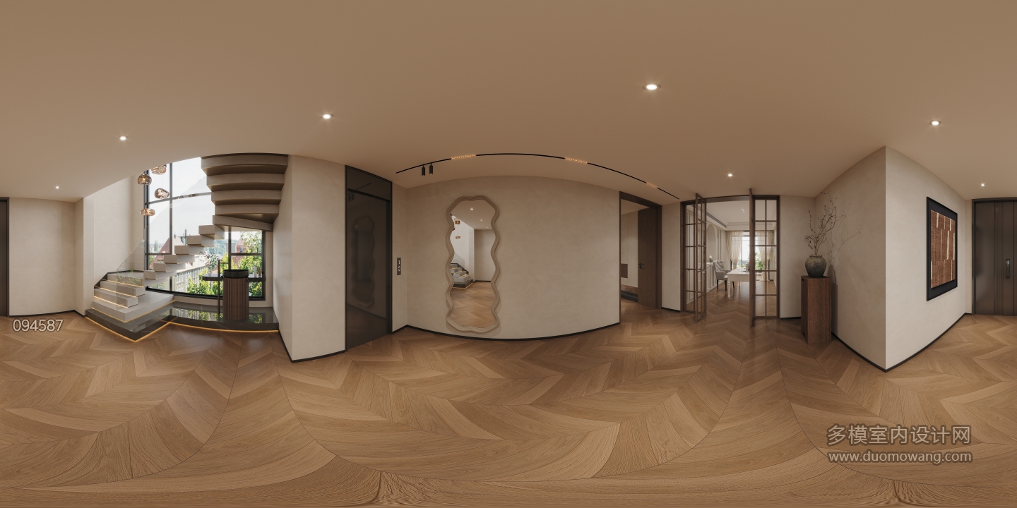 一楼楼梯间全景