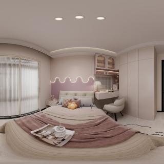 现代中古女孩房