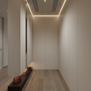 现代三楼主卧衣帽间