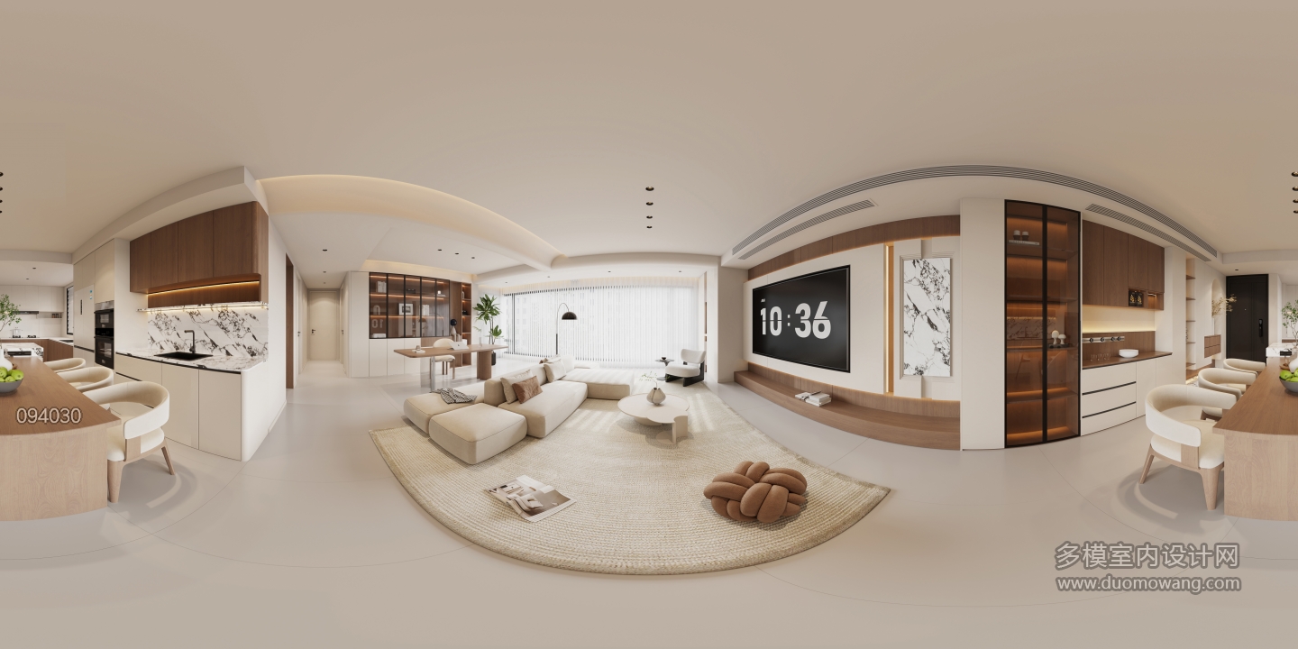 1现代中古风客餐厅(1)