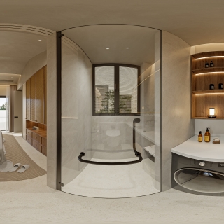 甘露山一层122_一层老人房卫生间