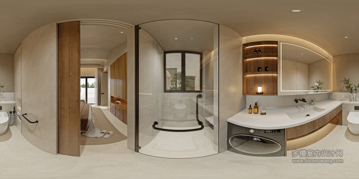 甘露山一层122_一层老人房卫生间