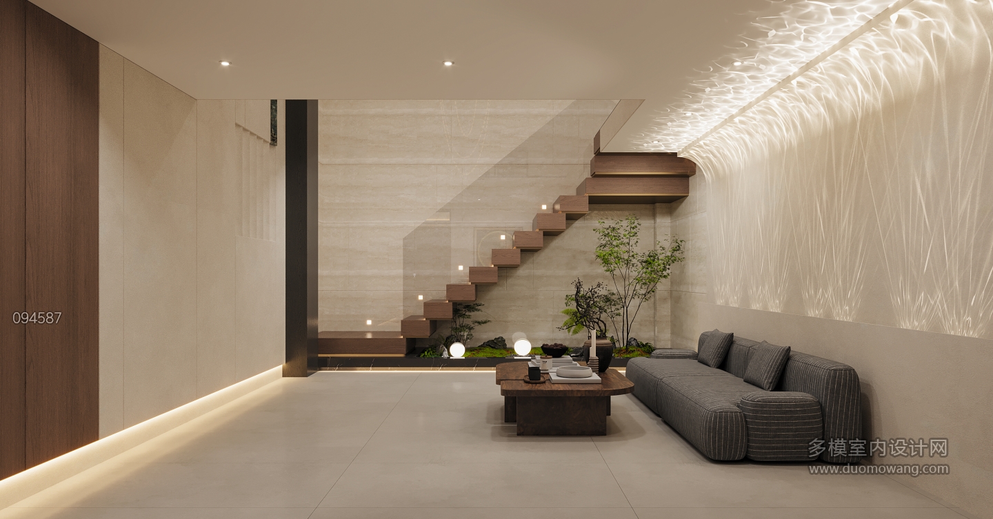 负二层客厅视角1