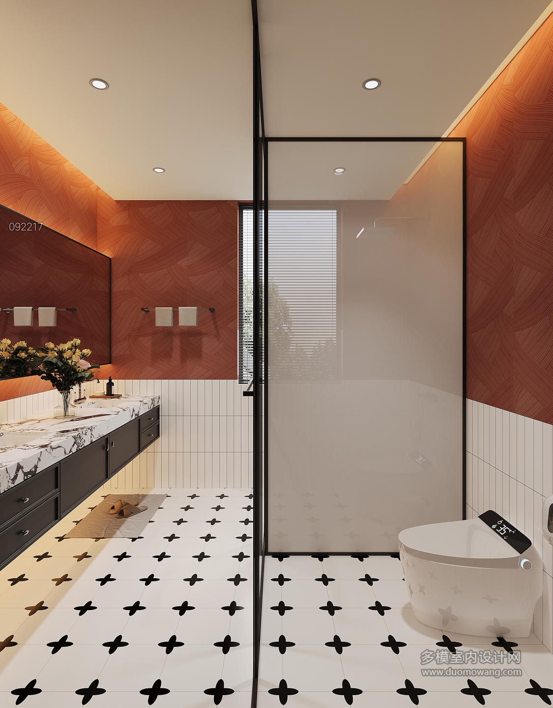 法式二楼主卫单张