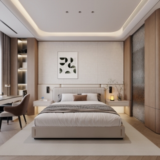 现代长辈房特写