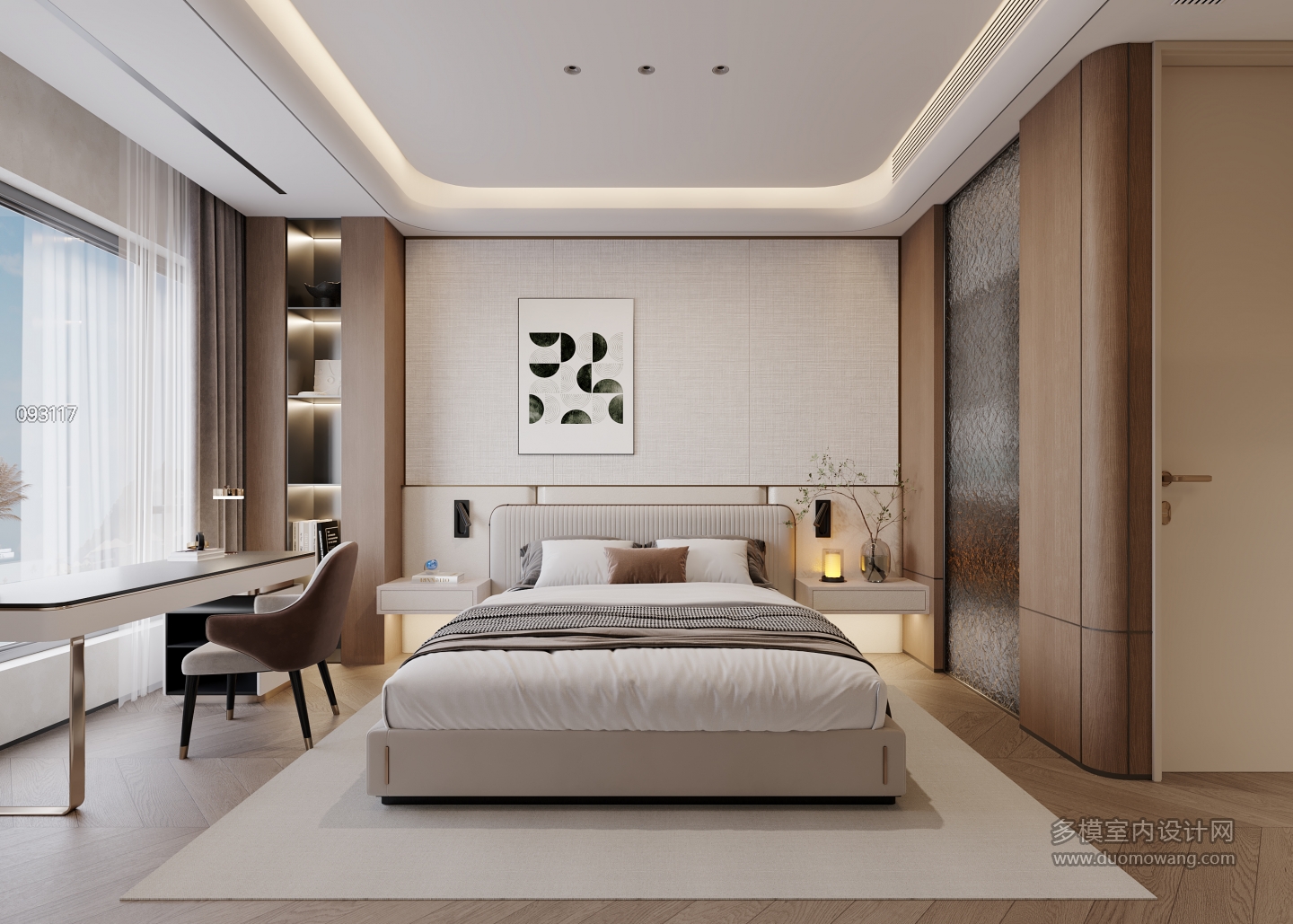 现代长辈房特写